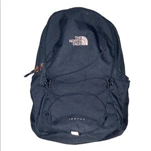 The North Face Jester Backpack, Womens, TNF Black/Rose Gold